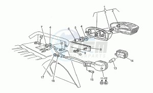 Sport Corsa 1100 drawing Taillight