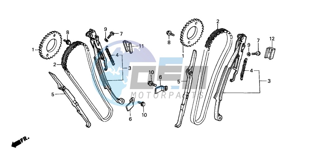 CAM CHAIN/TENSIONER