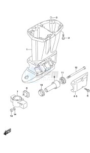 DF 50A drawing Drive Shaft Housing