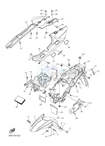 FJR1300A FJR1300-A FJR1300A ABS (B88C) drawing FENDER