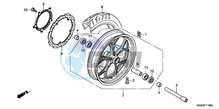 FRONT WHEEL