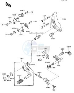 ZG 1000 A [CONCOURS] (A1-A3) [CONCOURS] drawing GEAR CHANGE MECHANISM