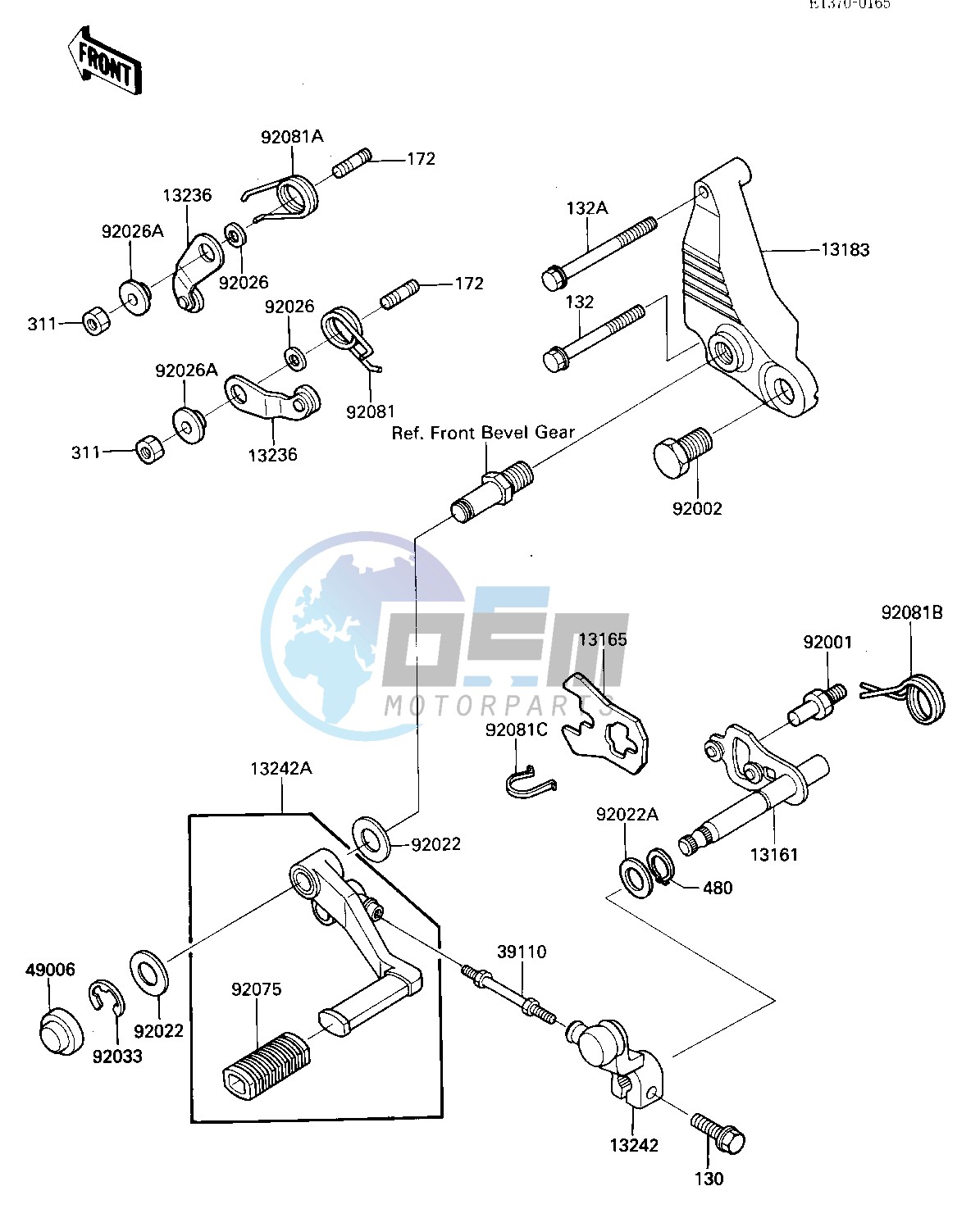 GEAR CHANGE MECHANISM