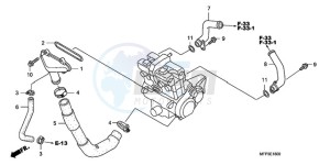 CB13009 Australia - (U / MME TWO) drawing WATER PIPE