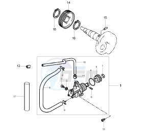 CS JOG R 50 drawing OIL PUMP