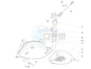 GTS 300 ie ABS (APAC) drawing Silencer