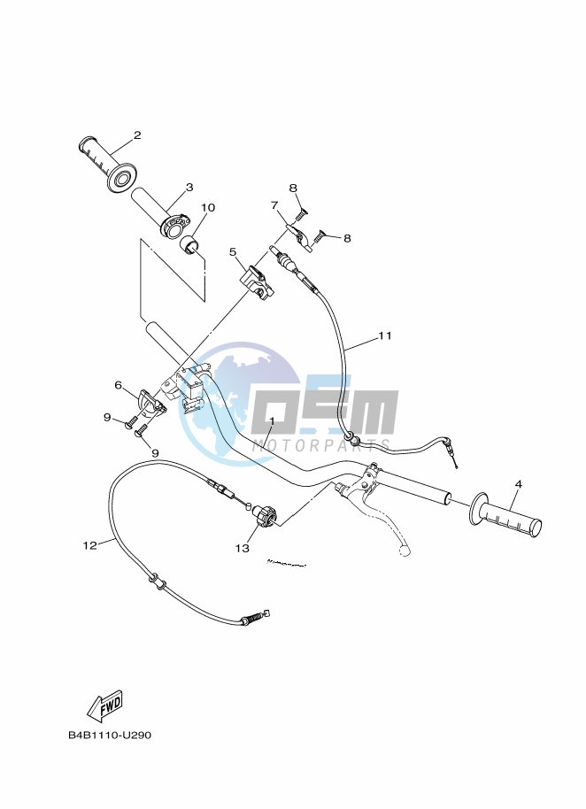 STEERING HANDLE & CABLE