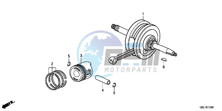 CRANKSHAFT/PISTON