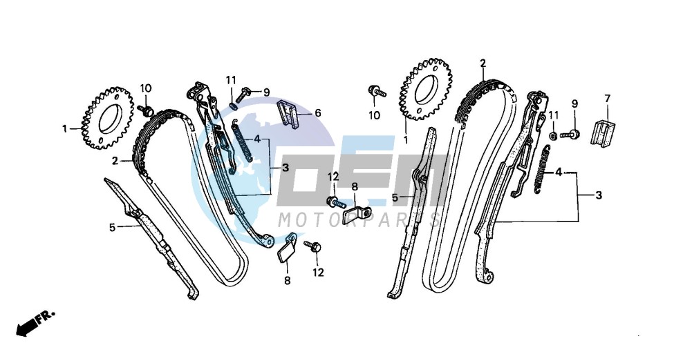 CAM CHAIN/TENSIONER