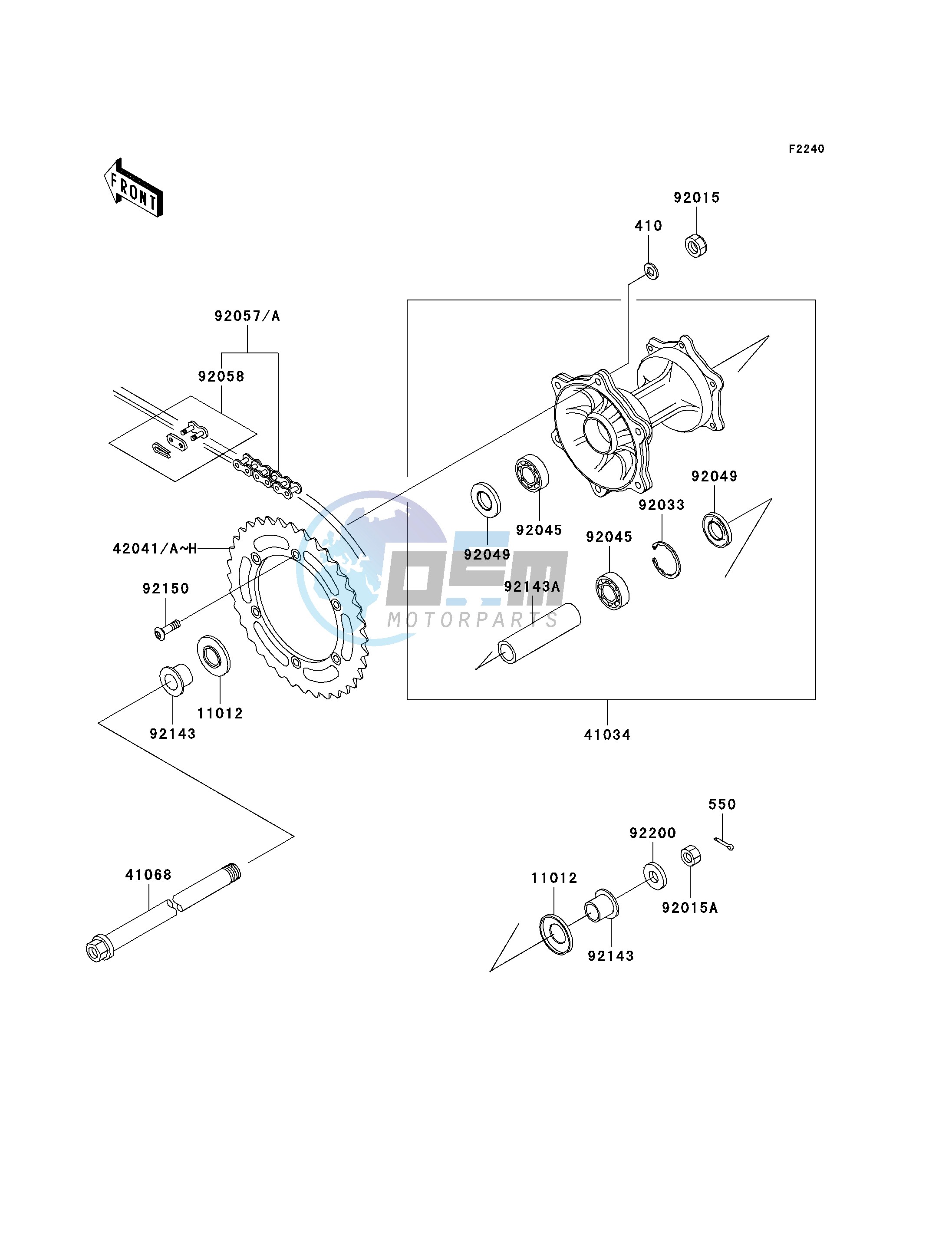 REAR HUB