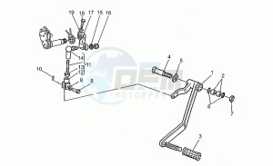 SP III 1000 drawing Gear lever