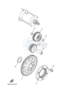 YXM700E YX70MPN (BHF8) drawing STARTER CLUTCH