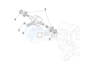 LX 50 2T E2 Touring (30Kmh) drawing Crankshaft