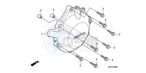 CBF1000A F / CMF drawing A.C. GENERATOR COVER