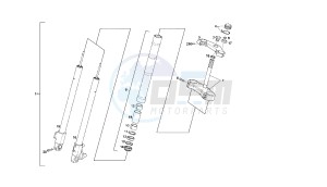 GPR RACING - 50 CC VTHGR1D1A EU2 drawing FRONT FORK MARZOCCHI