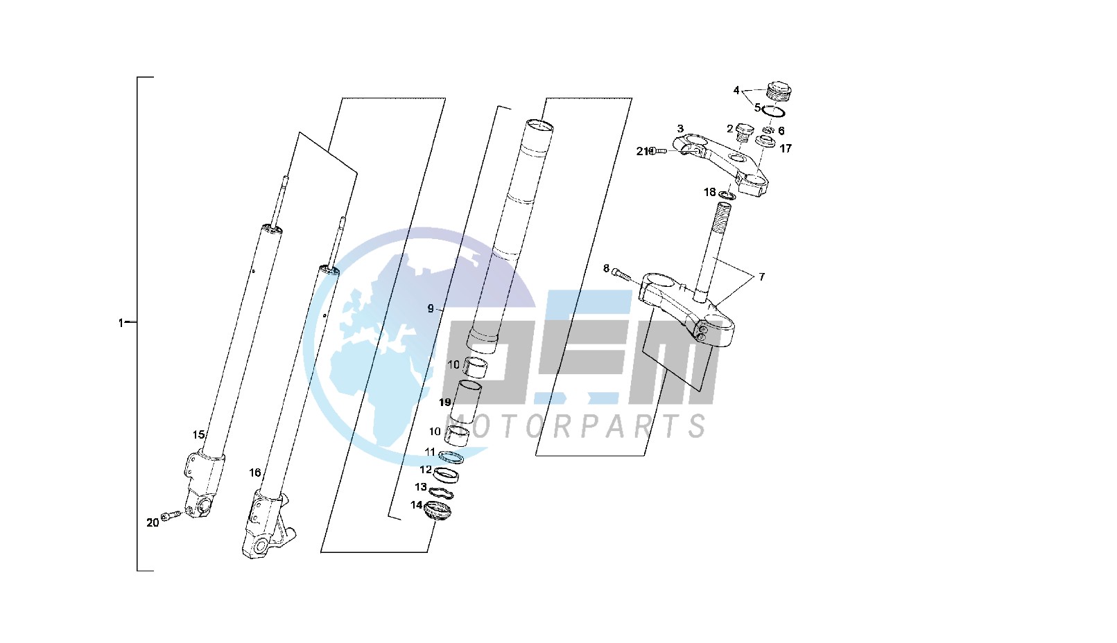 FRONT FORK MARZOCCHI