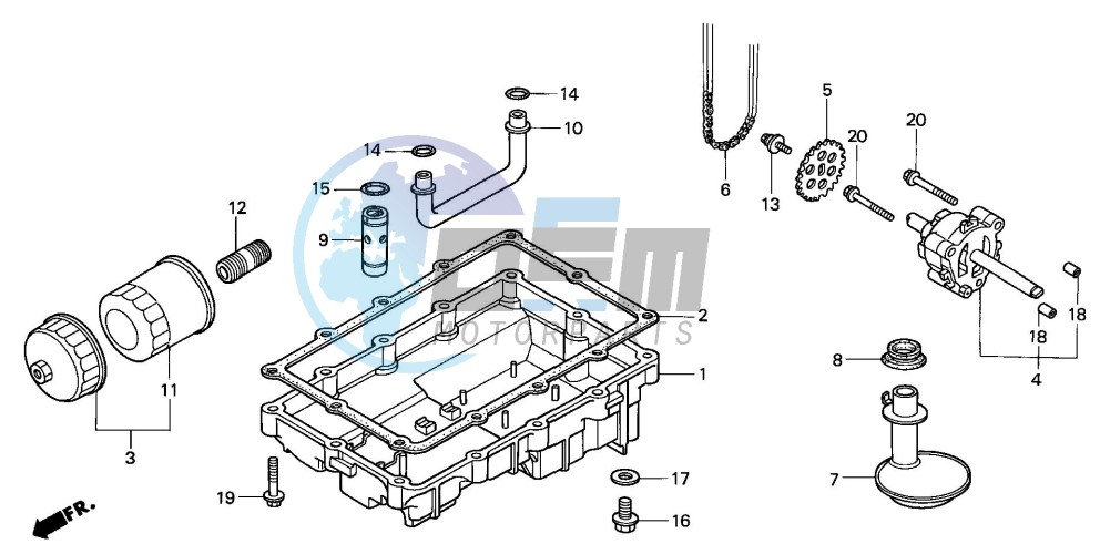 OIL PUMP/OIL PAN