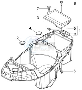 Liberty 50 4t RST Delivery drawing Case - Helmet