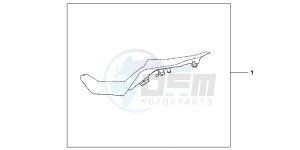 VFR1200FB drawing LOW SEAT