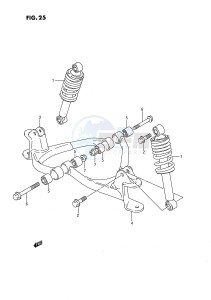 LT80 (P3) drawing SUSPENSION ARM