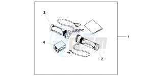 NT700VB drawing GRIP HEATER(12A T