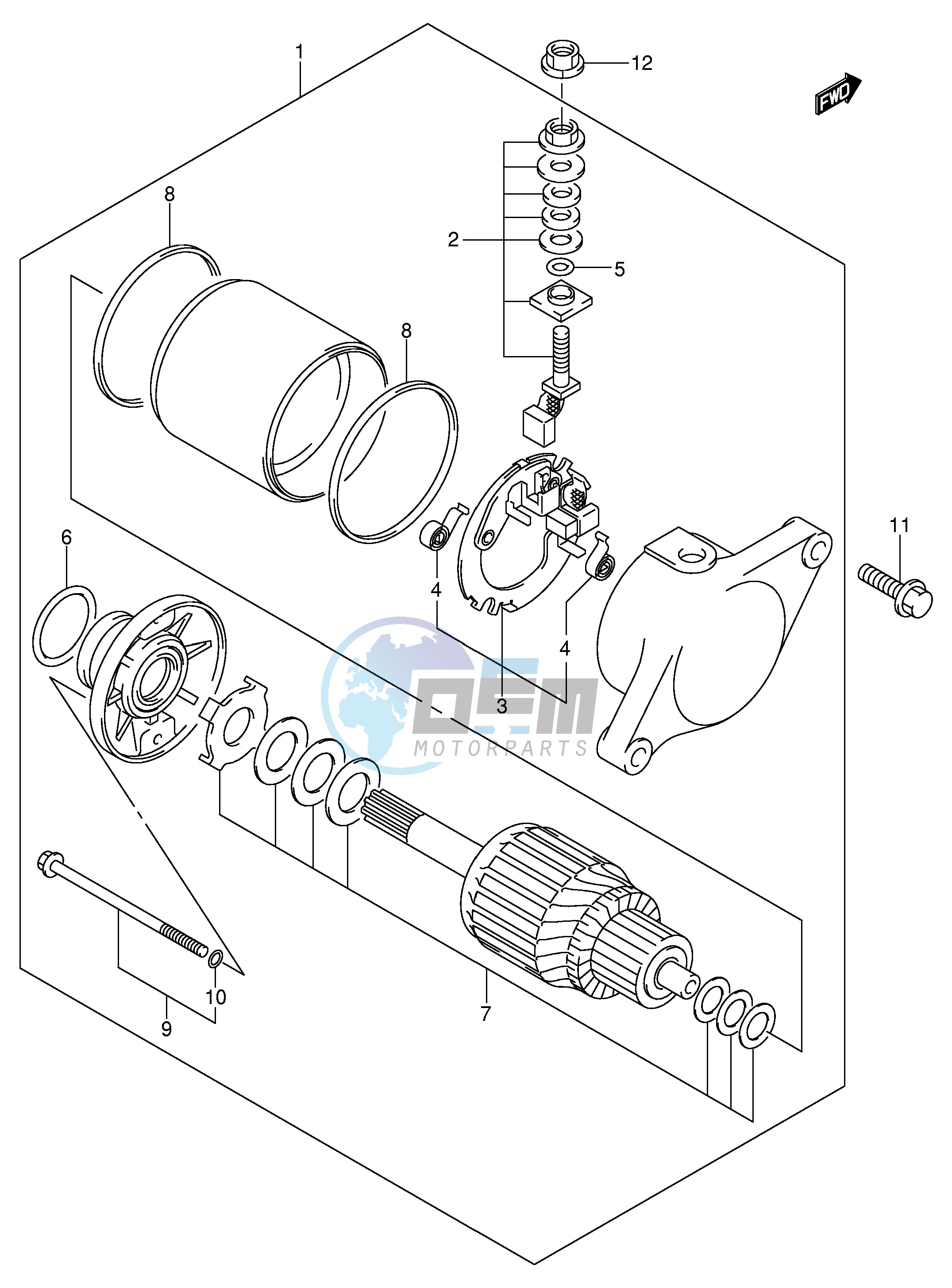 STARTING MOTOR