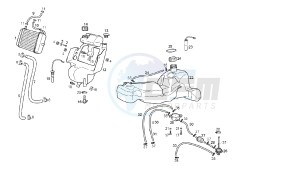 GP1 RACE - 50 CC VTHPR1A1A EU2 drawing FUEL AND OIL TANK