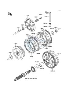 ER-6f EX650A6F GB XX (EU ME A(FRICA) drawing Clutch