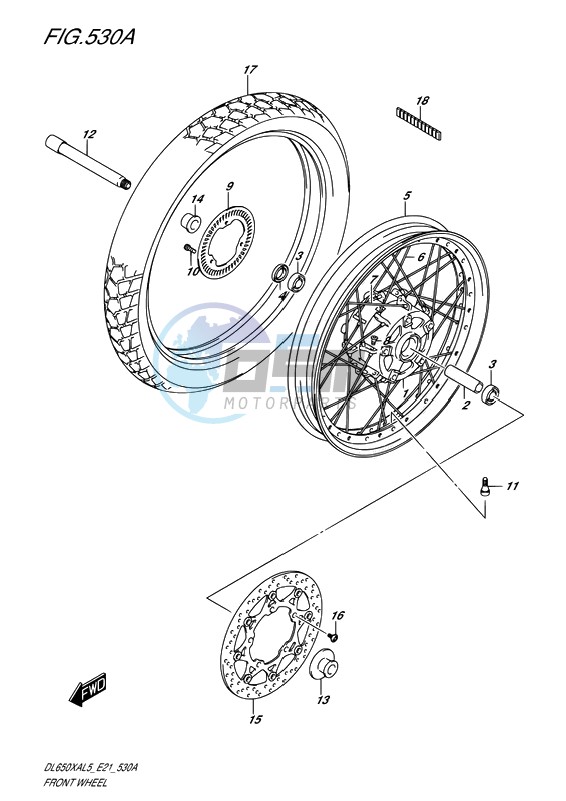 FRONT WHEEL