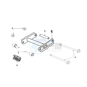 FIGHT LR drawing ENGINEMOUNT WITH SHORT MOUNT RUBBERS