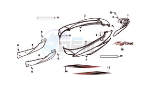 SYMPHONY SR 50 (L8) NL drawing COWLING