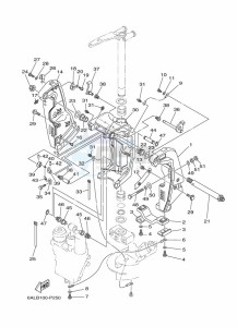 FL200CETX drawing FRONT-FAIRING-BRACKET