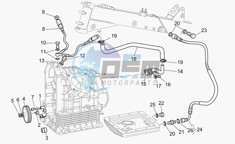 Supply - oil pump