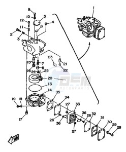 6C drawing CARBURETOR