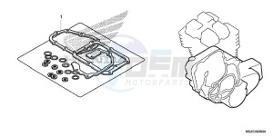 CB500FAD CB500F ABS Continue » UK - (E) drawing GASKET KIT B