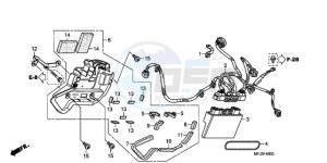 CBR600RA9 Australia - (U / ABS MME) drawing ABS CONTROL UNIT (CBR600RA)