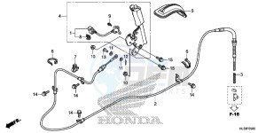 SXS700M4H Europe Direct - (ED) drawing PARKING BRAKE