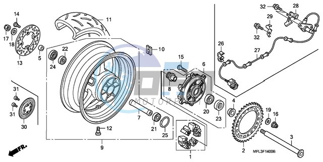 REAR WHEEL