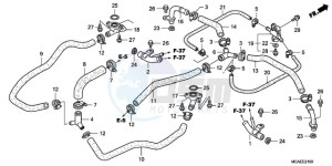 GL18009 Australia - (U / AB NAV) drawing WATER PIPE