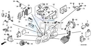 GL1800A SI - (SI) drawing CONTROL UNIT (AIRBAG)