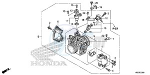 TRX420FM1G TRX420 Europe Direct - (ED) drawing THROTTLE BODY