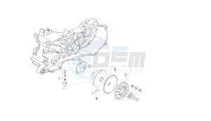 BOULEVARD - 100 CC 4T drawing DRIVING PULLEY