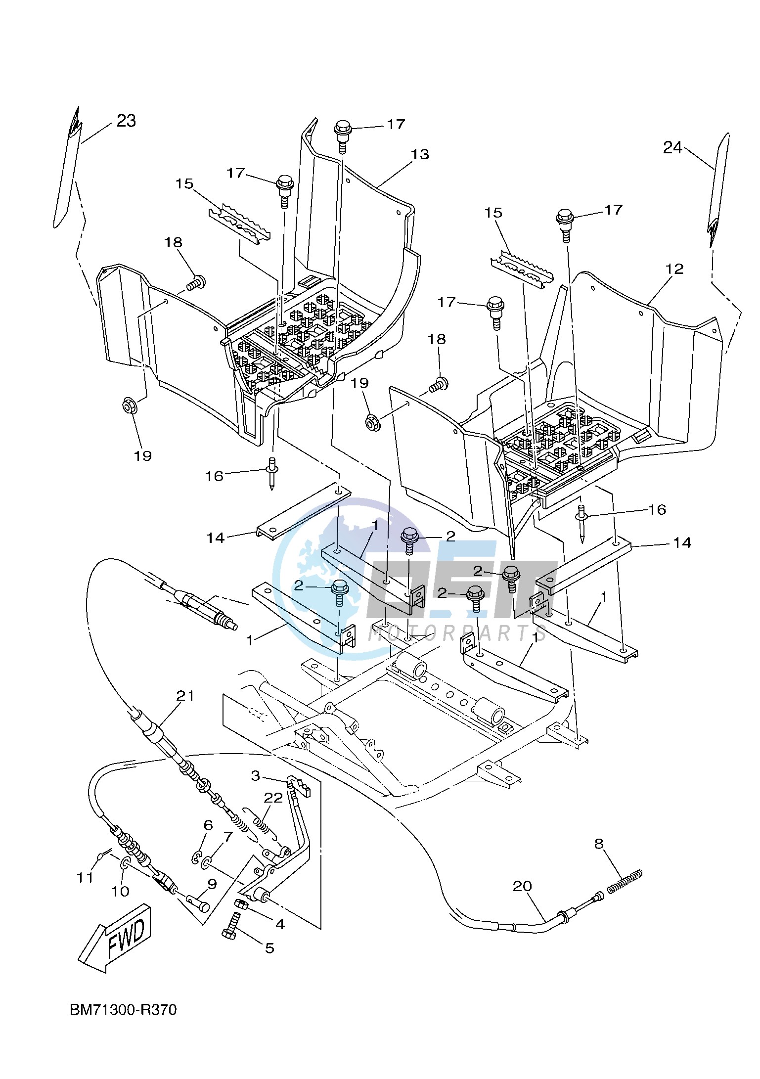 STAND & FOOTREST