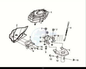 CROX 50 (AE05WB-EU) (E5) (M1) drawing SPEED METER