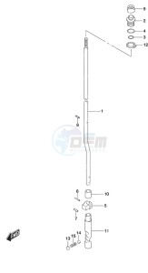 DF 50A drawing Clutch Rod