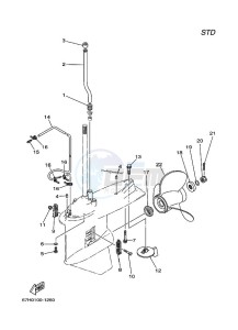 Z150P drawing LOWER-CASING-x-DRIVE-2