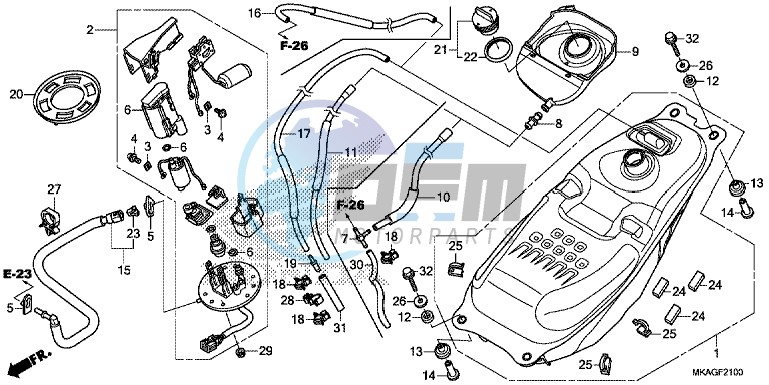 FUEL TANK/ FUEL PUMP