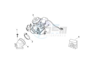 Atlantic 125-200-250 drawing Carburettor I