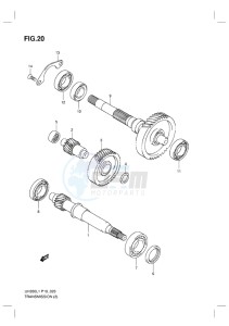 UH200G BURGMAN EU drawing TRANSMISSION (2)