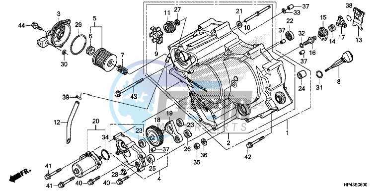 FRONT CRANKCASE COVER